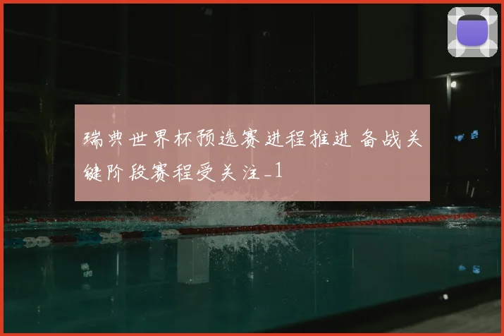 瑞典世界杯预选赛进程推进 备战关键阶段赛程受关注_1