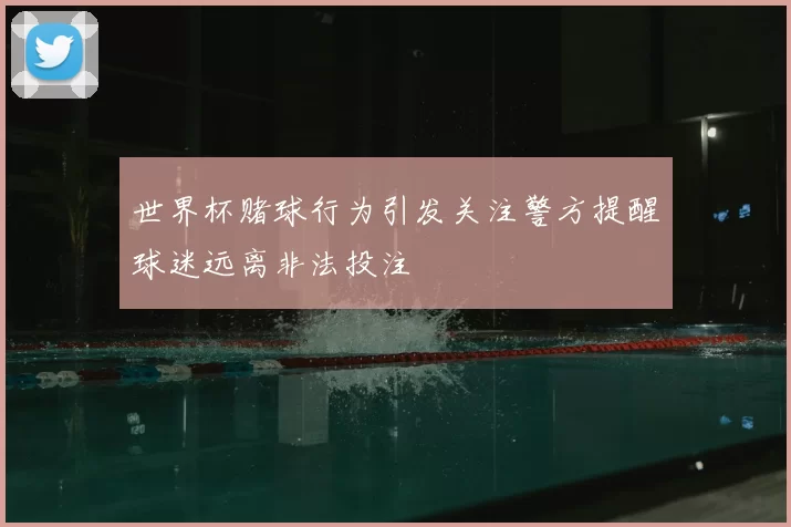 世界杯赌球行为引发关注警方提醒球迷远离非法投注